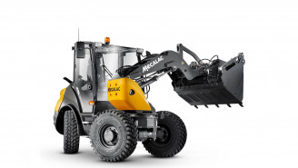 Schwenklader Mecalac AS600, Radlader Schwabach