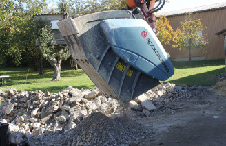 Brecherlöffel Rockcrusher 11 R für 25- 30 Tonnen Bagger