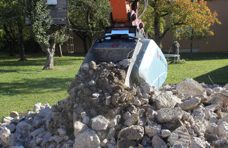 Brecherlöffel Rockcrusher 11 R für 25- 30 Tonnen Bagger
