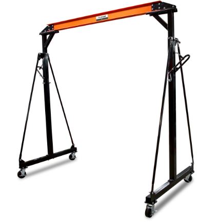 Portal-Kran 1to rollbar Kettenzug mieten