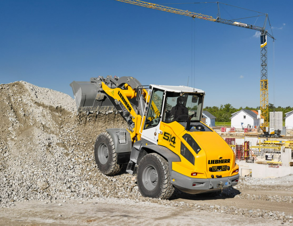 Radlader Liebherr L 514 Stereo mieten