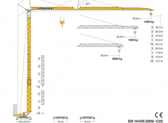 Turmdrehkran Liebherr 56 K Lemgo