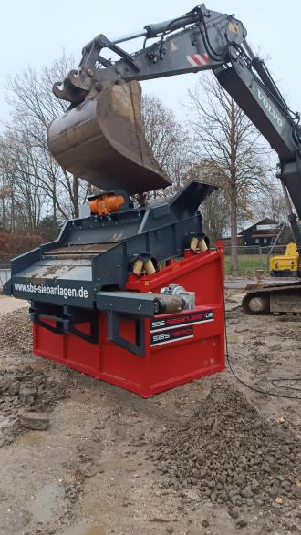 Profi Siebanlage SBS 1520 F3 Recycling vor Ort 3 JAHRE GARANTIE