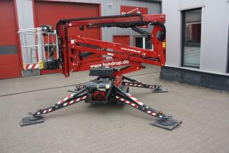 Arbeitsbühne auf Gummikette Lightlift 15.70:  5,40 m Arbeitshöhe | 6,60 m Reichweite | Elektro/Benzin