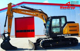 15 t Kettenbagger mieten : 5,5 m Grabentiefe | 78,5 kW