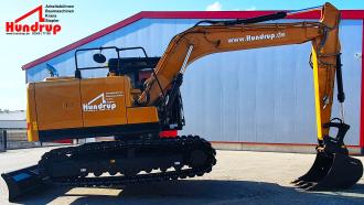 15 t Kettenbagger mieten : 5,5 m Grabentiefe | 78,5 kW