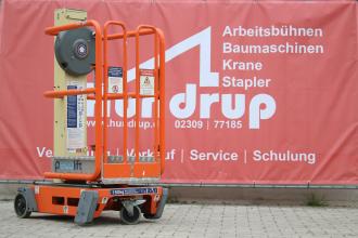 Personenlift Pecolift: 3,50 m Arbeitshöhe | 150 kg Tragkraft | manueller Antrieb