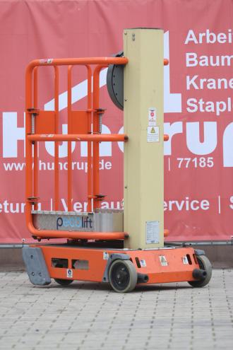 Personenlift Pecolift: 3,50 m Arbeitshöhe | 150 kg Tragkraft | manueller Antrieb