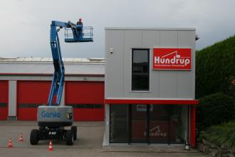 Przegubowa platforma teleskopowa Z-62/40, wysokość robocza 20,87 m, zasięg 12,42 m