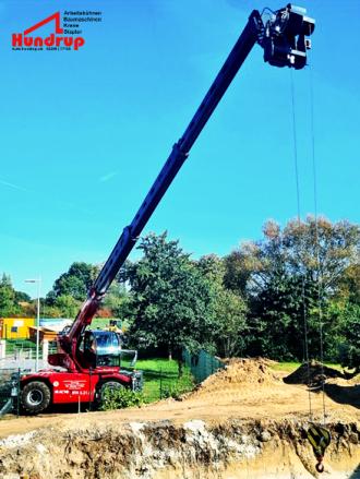 drehbarer Teleskoplader/Teleskopstapler HTLR 5021: 20,80 m Hubhöhe | 5 t Hubkraft