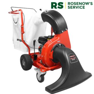 Laub- und Abfallsauger Benzin 80 cm – Radantrieb, 240-l-Fangsack 
