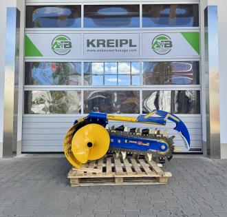 KINSHOFER / Auger Torque XHD900 Grabenfräse 250mm Kombi-Kette 5-7,5t 