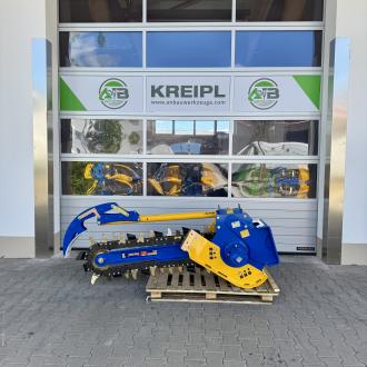 KINSHOFER / Auger Torque XHD1200 Grabenfräse mit 150mm Kombi-Kette für 5-7,5t Bagger