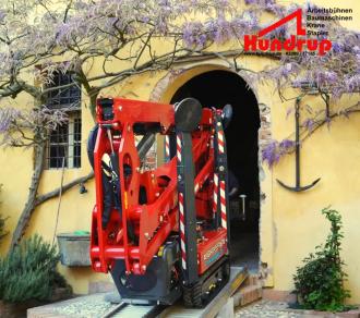 Arbeitsbühne auf Gummikette Lightlift 15.70: 15.40 m Arbeitshöhe | 6,60 m Reichweite | Elektro/Benzin