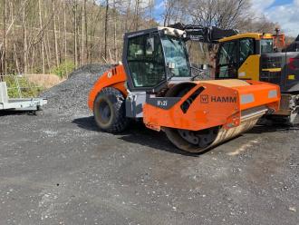 Walzenzug Hamm H12i Glattbandage Soest
