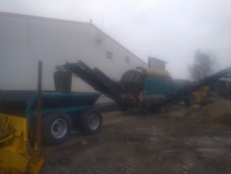 Siebanlage Pronar MPB 1847 für Kabelsand 5,0 m³