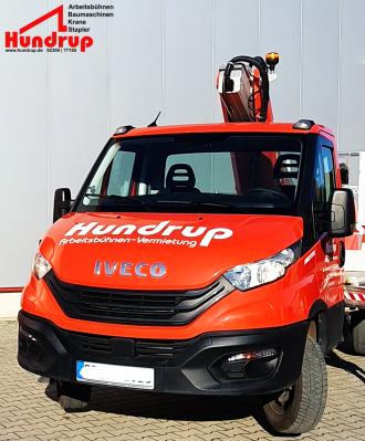 Platforma robocza Multi 162 montowana na ciężarówce, 3,5 t, wysokość robocza 16 m