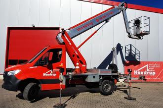 LKW-Arbeitsbühne MJE 250: 3,5t | 25 m Arbeitshöhe | 17 m Reichweite | Diesel 