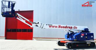 Gummikettenbühne AS-15MCJ: 15 m Arbeitshöhe | 11,20 m Reichweite | Diesel