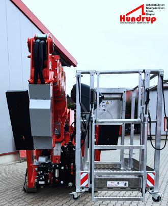 Gummikettenbühne Leo30T+: 30 m Arbeitshöhe | 16 m Reichweite | Elektro/Diesel