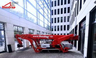 Gummikettenbühne Leo30T+: 30 m Arbeitshöhe | 16 m Reichweite | Elektro/Diesel