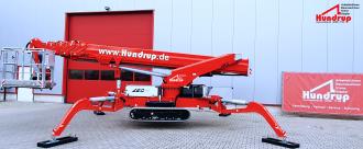 Gummikettenbühne Leo30T+: 30 m Arbeitshöhe | 16 m Reichweite | Elektro/Diesel