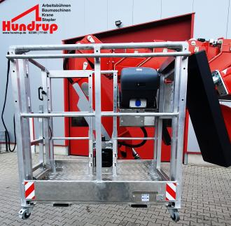 Gummikettenbühne Leo30T+: 30 m Arbeitshöhe | 16 m Reichweite | Elektro/Diesel