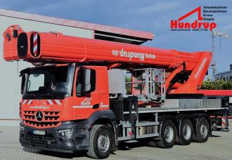 LKW-Arbeitsbühne T700 HF: 32 t | 70 m Arbeitshöhe | 41 m Reichweite