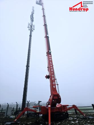 Gummikettenbühne XTJ52+: 52 m Arbeitshöhe | 19,50 m Reichweite | Elektro/Diesel