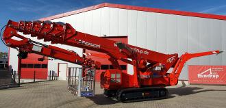 Gummikettenbühne XTJ52+: 52 m Arbeitshöhe | 19,50 m Reichweite | Elektro/Diesel