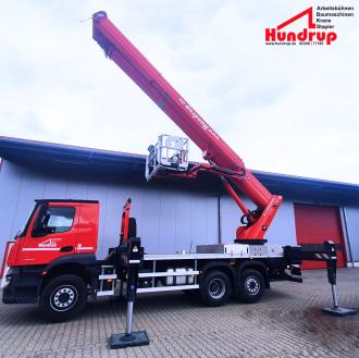 LKW-Arbeitsbühne T510 HF: 26 t | 51 m Arbeitshöhe | 33 m Reichweite