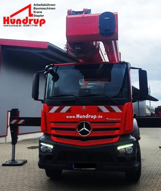 LKW-Arbeitsbühne T510 HF: 26 t | 51 m Arbeitshöhe | 33 m Reichweite