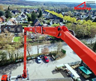 LKW-Arbeitsbühne T510 HF: 26 t | 51 m Arbeitshöhe | 33 m Reichweite