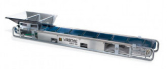 Lissmac Mini Förderband tragbar mit Trichter 