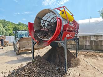 easySCREEN 6000 F2 – Große Trommel, starke Siebleistung