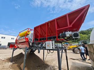 easySCREEN 6000 F2 – Große Trommel, starke Siebleistung