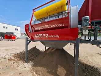 easySCREEN 6000 F2 – Große Trommel, starke Siebleistung