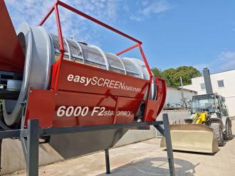 easySCREEN 6000 F2 – Große Trommel, starke Siebleistung