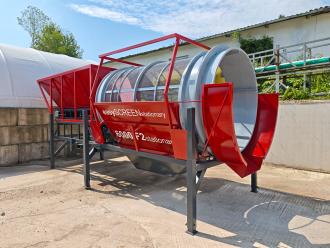 easySCREEN 6000 F2 – Große Trommel, starke Siebleistung