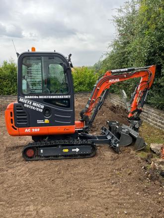Minibagger 2t ATLAS AC20F