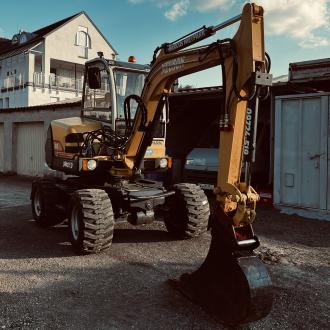 Mobilbagger 3,8t NEUSON 3802 WD