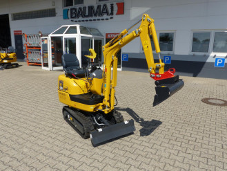 Komatsu Kettenbagger PC09-1 bis 1 to günstig mieten, auch in Langzeitmiete