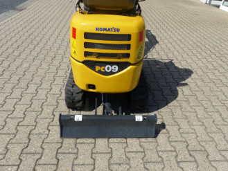 Komatsu Kettenbagger PC09-1 bis 1 to günstig mieten, auch in Langzeitmiete