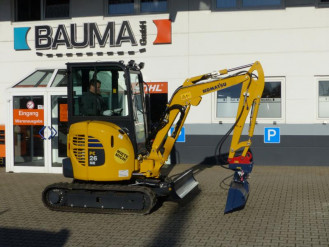Komatsu Minibagger PC26-MR3 2,6to günstig mieten, auch in Langzeit mieten 