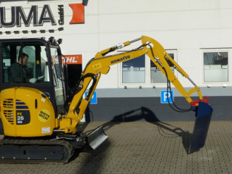 Minikoparka Komatsu PC26-MR3 2,6 tony do wynajęcia, również na wynajem długoterminowy