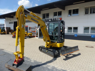 Koparka gąsienicowa Komatsu PC35 o masie do 3,5 tony do wynajęcia, również na wynajem długoterminowy