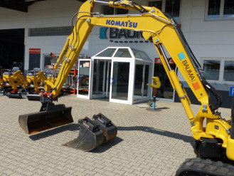 Komatsu Kettenbagger PC55 bis 5,5to günstig mieten, auch in Langzeitmiete
