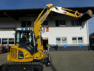 Komatsu Kettenbagger PC58 MR-5 Langzeitmiete möglich 