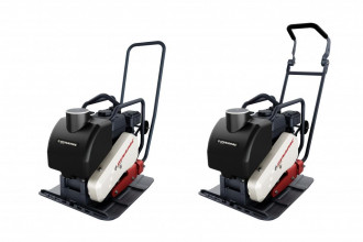 Dynapac Rüttelplatte mit Vorlauf 90kg mieten 