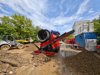 easySCREEN 7000 F3 Flexibel einsetzbar bei Erde & Recycling uvm.